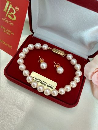 Conjunto Perlas Mallorca IB Collection