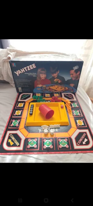 Juego de mesa Yahtzee vintage años 90