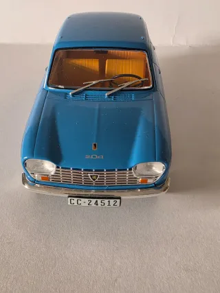 Peugeot 204 escala 1:24