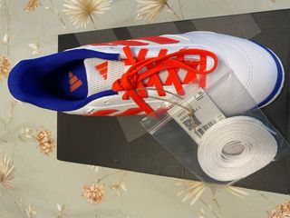 Zapatillas Adidas Fútbol Sala Blancas Naranja 43