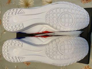 Zapatillas Adidas Fútbol Sala Blancas Naranja 43