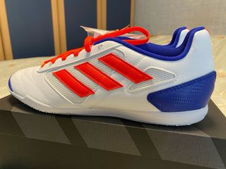 Zapatillas Adidas Fútbol Sala Blancas Naranja 43