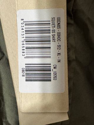 Camisa kaki manga corta Diesel