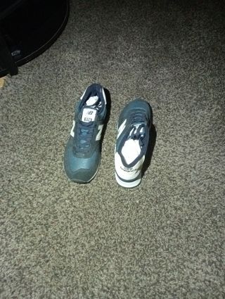 Zapatillas New Balance Azul y Blanco