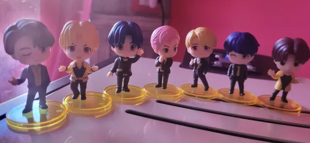 Set 6 personaggi BTS
