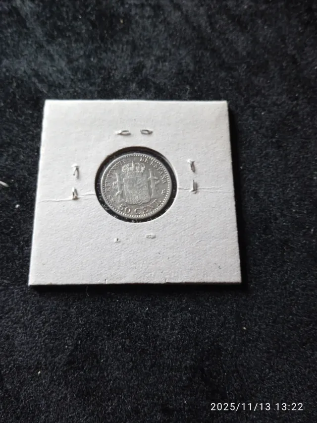 50 céntimos 1900-0-0 Alfonso XIII
