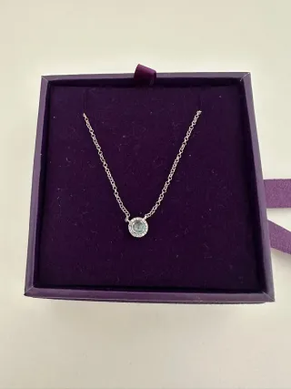 Collar Aristocrazy Plata con Diamantes y Topacio A