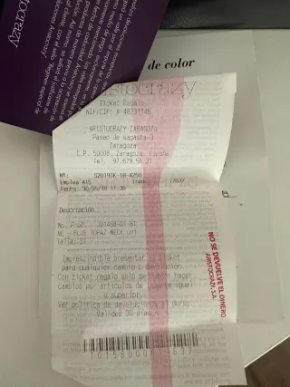 Collar Aristocrazy Plata con Diamantes y Topacio A