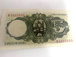 Lote Billetes Pesetas España (1938-1954)