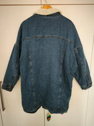 Cazadora vaquera forrada borreguillo