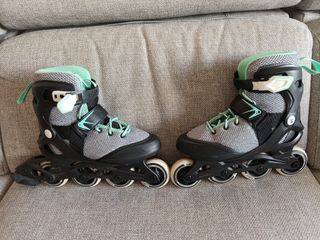 Patines en línea Oxelo T38, como nuevos