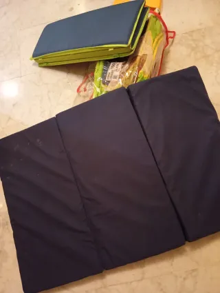 Cuna de viaje plegable y parque