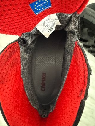 Botas Chiruca Trekking Talla 45 Negras Rojas