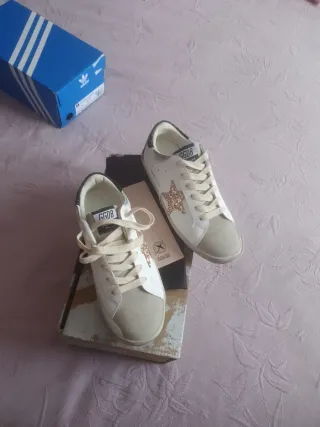 Zapatillas Golden Goose Blanca dorada