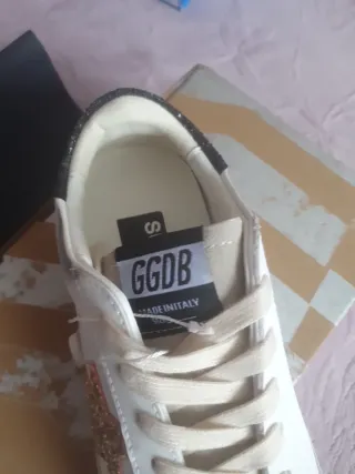 Zapatillas Golden Goose Blanca dorada