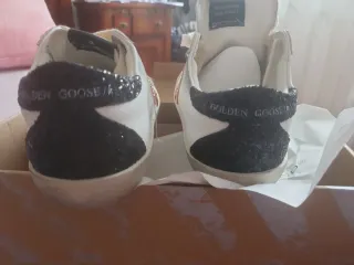 Zapatillas Golden Goose Blanca dorada