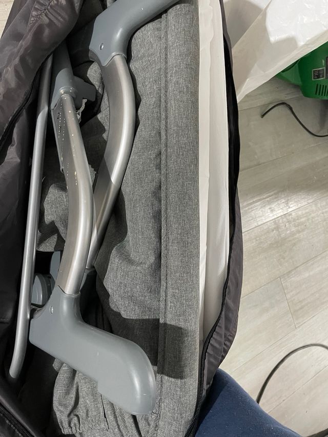 Minicuna de viaje Kinderkraft con colchón