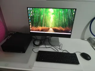 Ordenador HP Pro SFF 400 G9 + Monitor E24mv