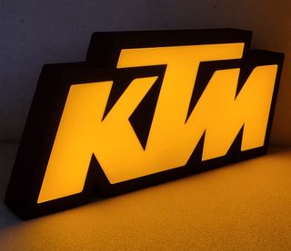 Lámpara LED Logo KTM Moto 20% DESCUENTO