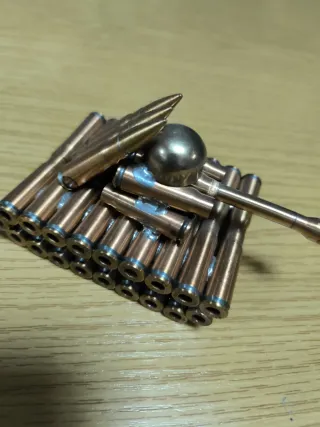 Maqueta Tanque Artesanal Metálico