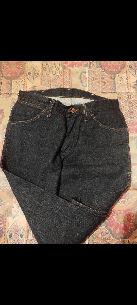 Vaqueros Wrangler Caballero Azul