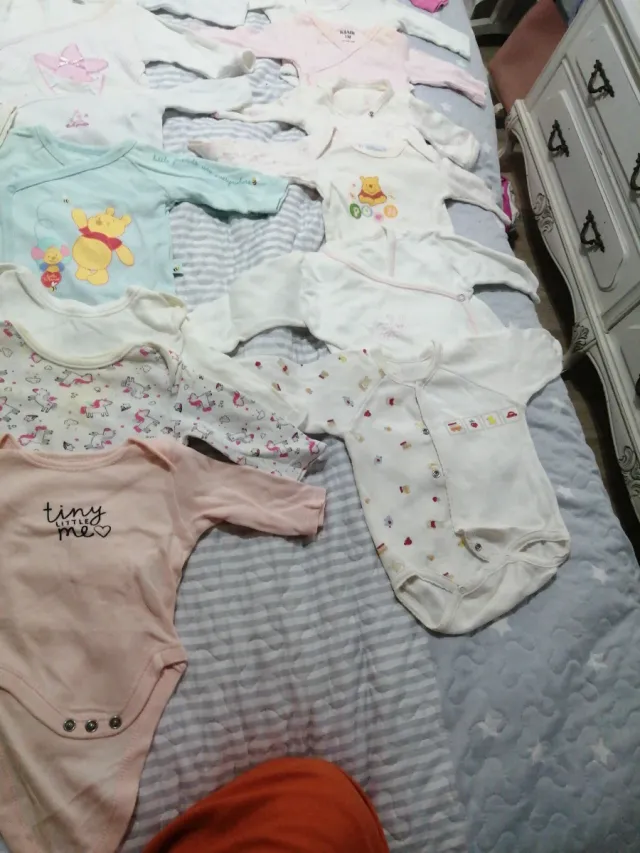 Lote 30 Bodis Bebé Manga Larga