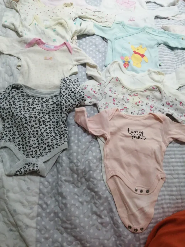 Lote 30 Bodis Bebé Manga Larga