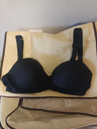 Sujetador de lactancia negro