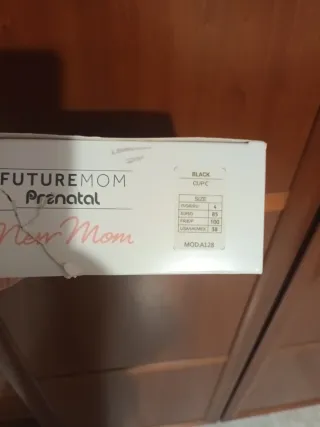 Sujetador de lactancia negro