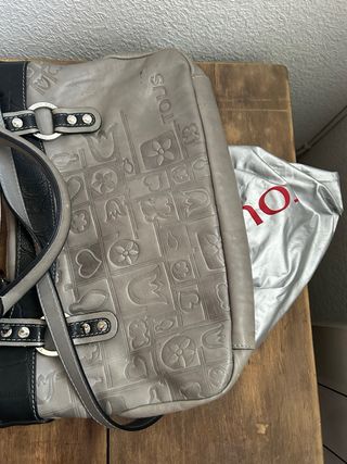 Bolso Tous Gris y Negro