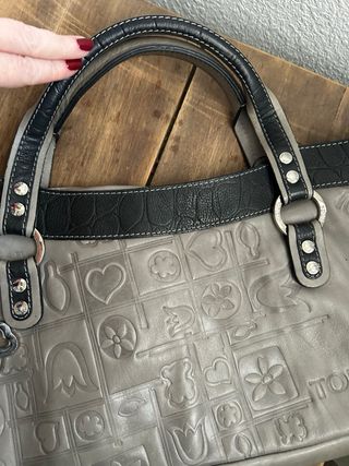 Bolso Tous Gris y Negro
