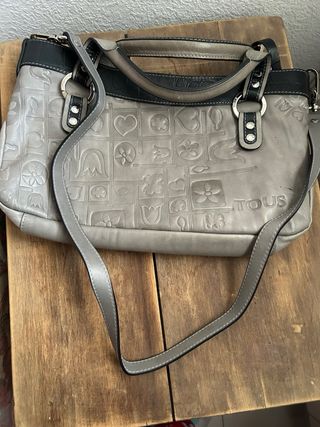 Bolso Tous Gris y Negro