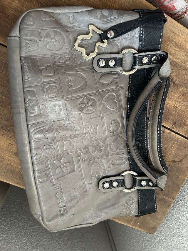 Bolso Tous Gris y Negro