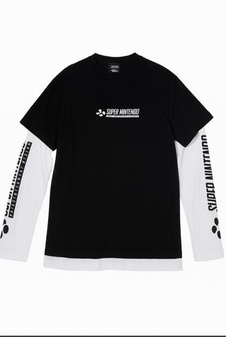 Camiseta Super Nintendo Doble Manga