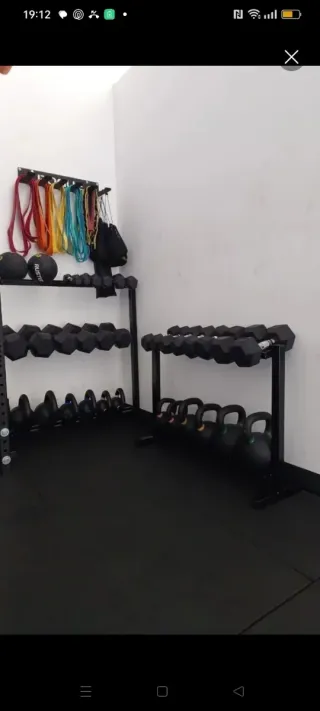 Soporte mancuernero - mancuernas