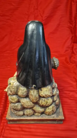 Talla de madera religiosa virgen