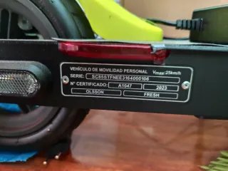 Patinete Eléctrico Olsson Fresh Neon