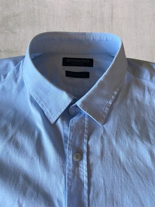 Camicia uomo Sorbino azzurra