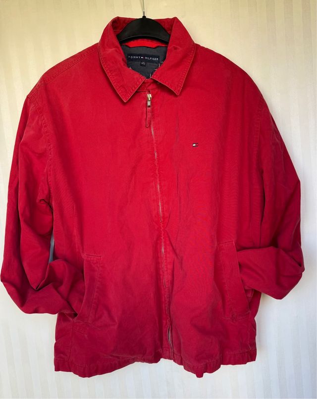Cazadora Tommy Hilfiger Hombre Roja
