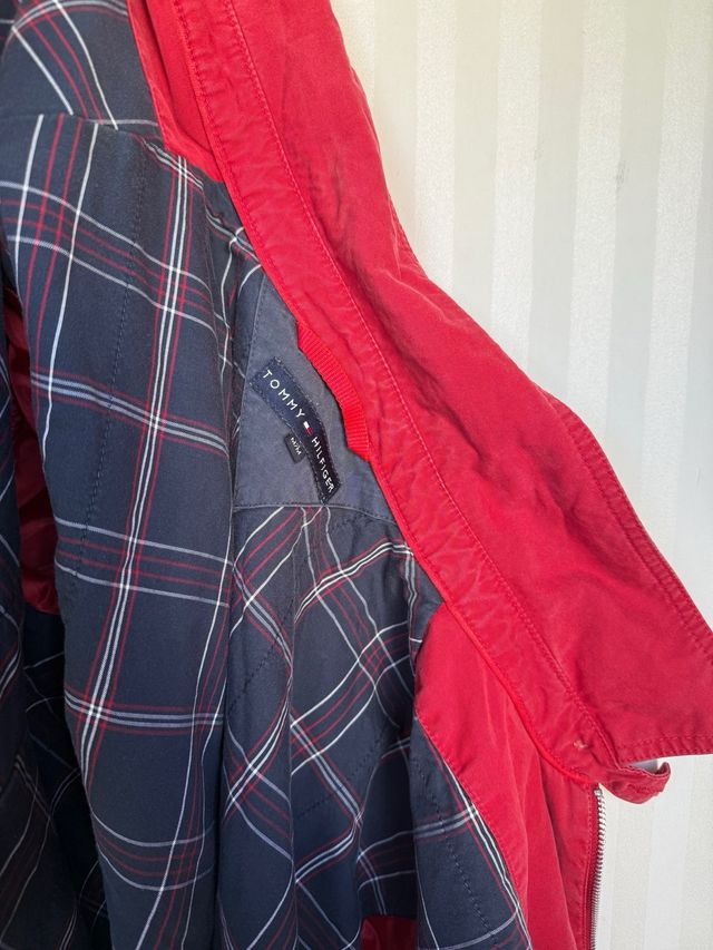 Cazadora Tommy Hilfiger Hombre Roja