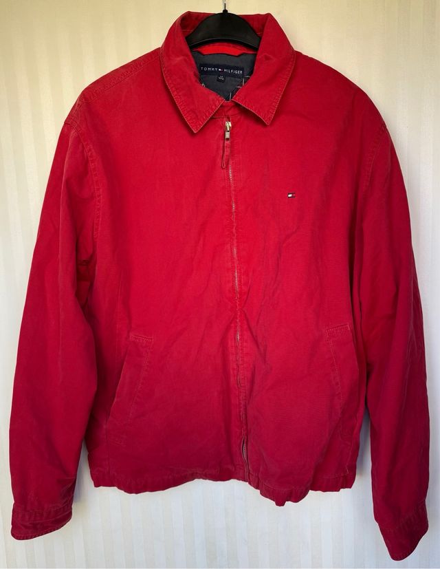 Cazadora Tommy Hilfiger Hombre Roja