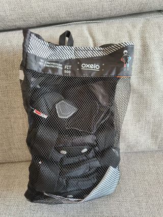 Protectores Oxelo negros Talla M