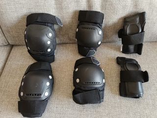 Protectores Oxelo negros Talla M