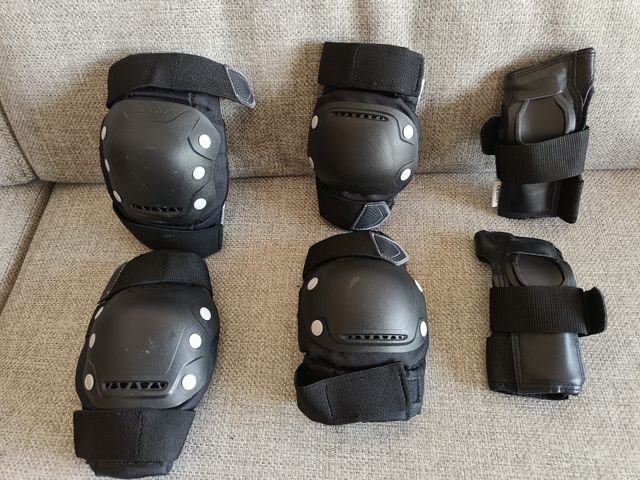 Protectores Oxelo negros Talla M