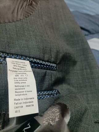 Traje Ralph Lauren Gris Talla 56