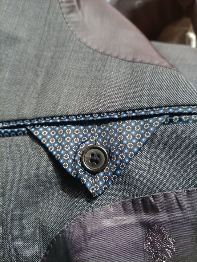 Traje Ralph Lauren Gris Talla 56