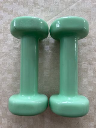 Mancuernas 1 kg (2.2 LBS) Verde