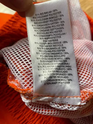 Pantalones parachute retro Kangol talla XS