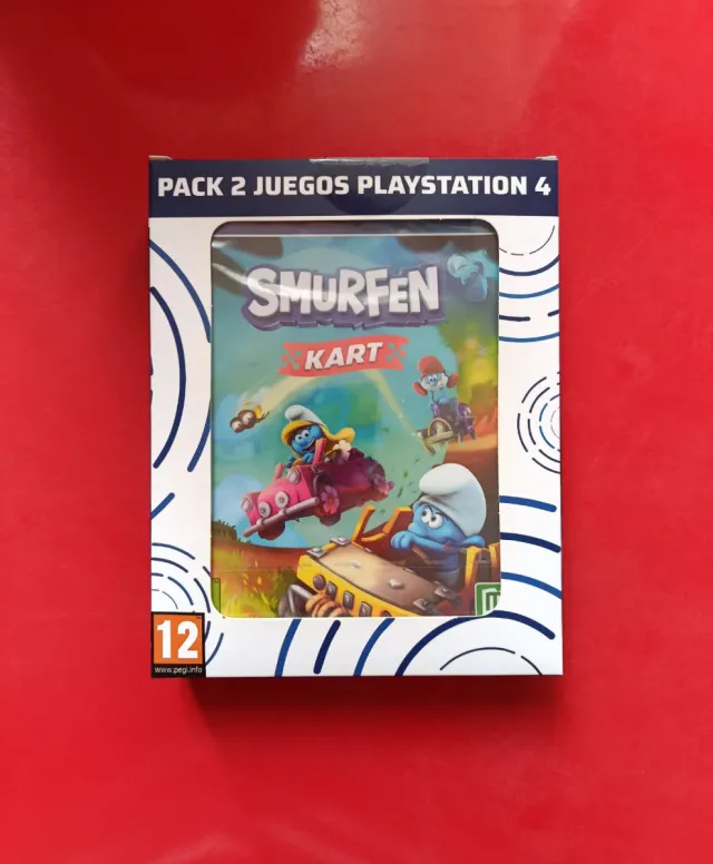 Kingdom Hearts 3 e Smurfen Kart PS4