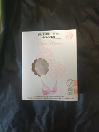 Sujetador lactancia rosa estrellas